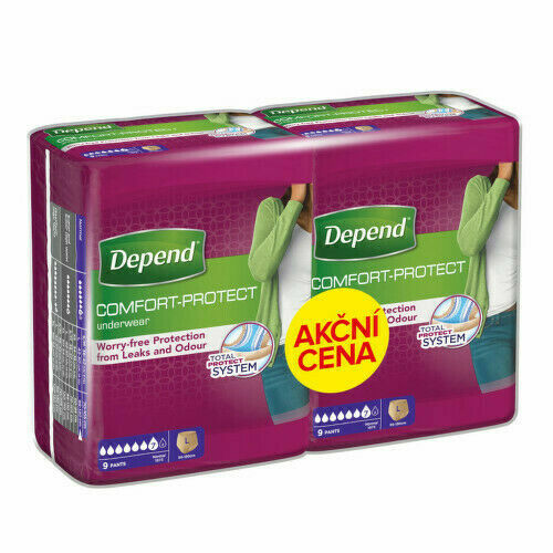 Depend Normal inkont.kalh.ženy Duopack L 2x9ks porovnat ceny