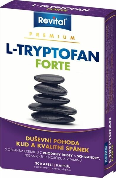 Revital L-Tryptofan Forte 30 kapslí porovnat ceny