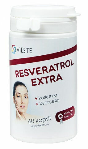 Vieste Resveratrol Extra 60 kapslí porovnat ceny