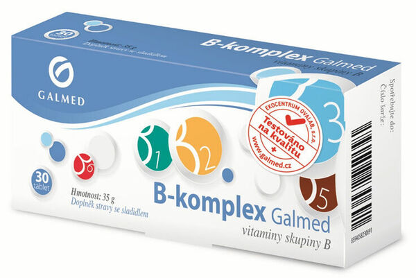 Galmed B-komplex 30 tablet porovnat ceny