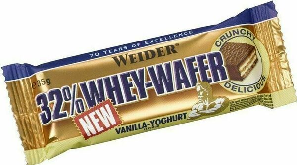 WEIDER 32% Whey-Wafer vanilla-yoghurt tyčinka 35 g porovnat ceny