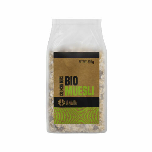 VanaVita Bio Musli crunchy nuts 500g porovnat ceny