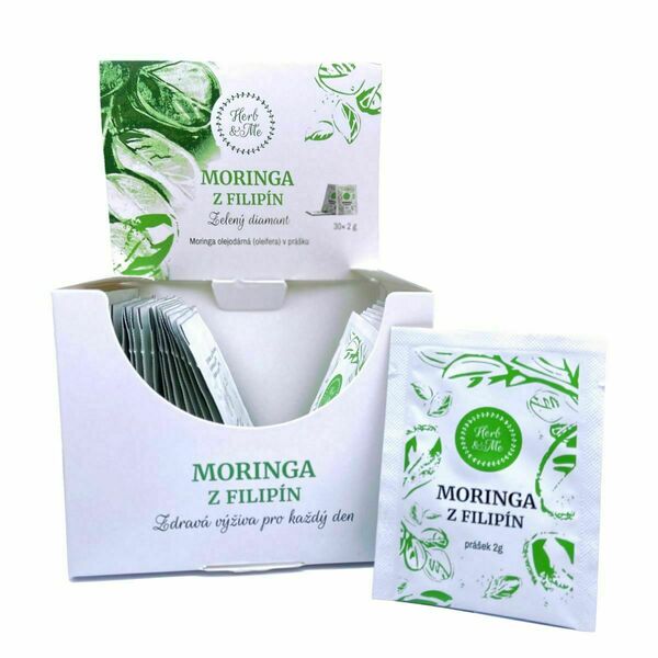 Herb&Me Moringa z Filipín v prášku 30x2 g porovnat ceny