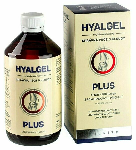 Silvita  Hyalgel plus pomeranč 500ml porovnat ceny