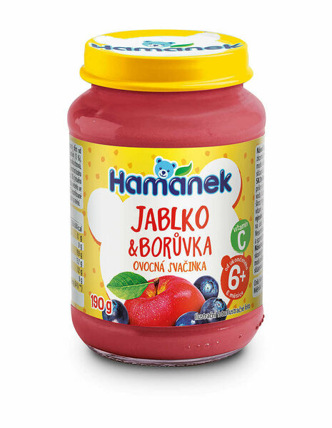 Hamánek kojenecká výživa s borůvkami 190g porovnat ceny