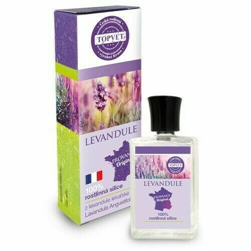 TOPVET Levandule 100% rostlinná silice 10ml porovnat ceny