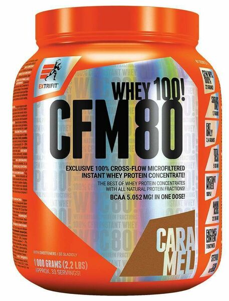 Extrifit CFM Instant Whey 80 1000g karamel porovnat ceny