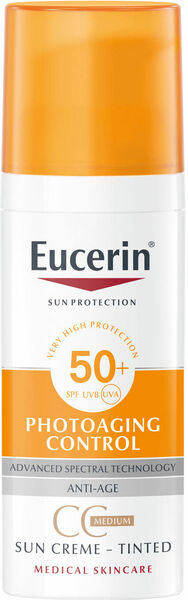 EUCERIN SUN CC krém na op SPF50+ s.tmavý 50ml porovnat ceny