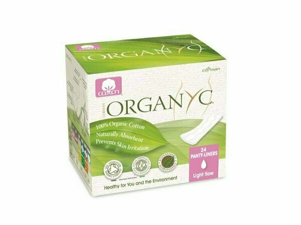 Organyc  Menstruační vložky z biobavlny slipové slabé 24ks porovnat ceny