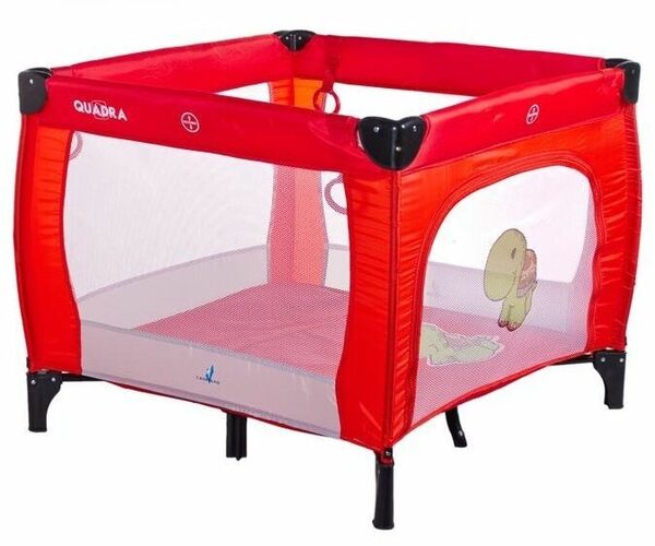 Dětská skládací ohrádka CARETERO Quadra red porovnat ceny