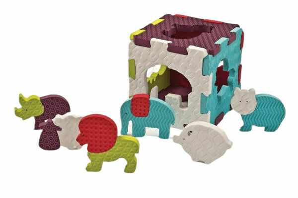 Ludi  Puzzle pěnové 46,5x31,5 cm zvířátka porovnat ceny