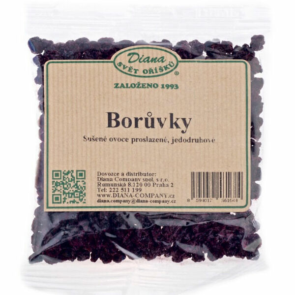 Diana Company Borůvky 100g porovnat ceny