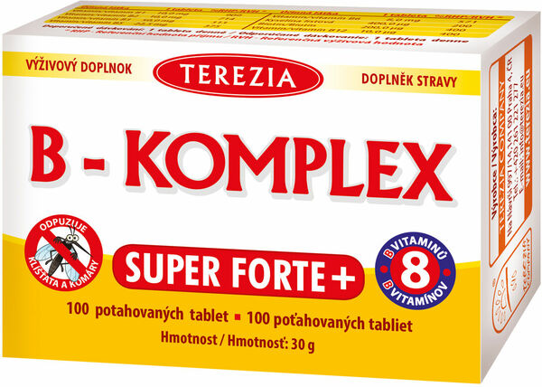 Terezia B-Komplex Super Forte+ 100 tablet porovnat ceny