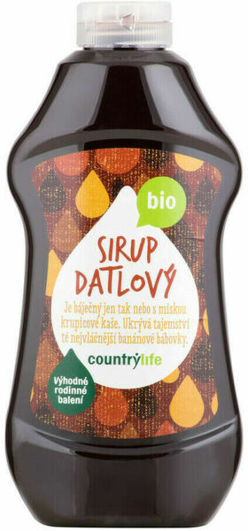 Country Life Sirup datlový BIO 874ml porovnat ceny
