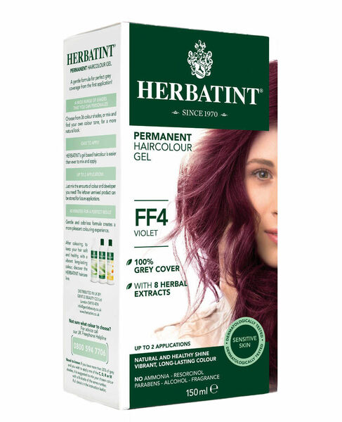 Herbatint Permanentní barva na vlasy fialová FF4, 150ml porovnat ceny