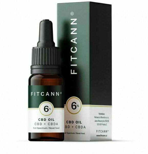 Fitcann CBD 6% olej 10 ml porovnat ceny