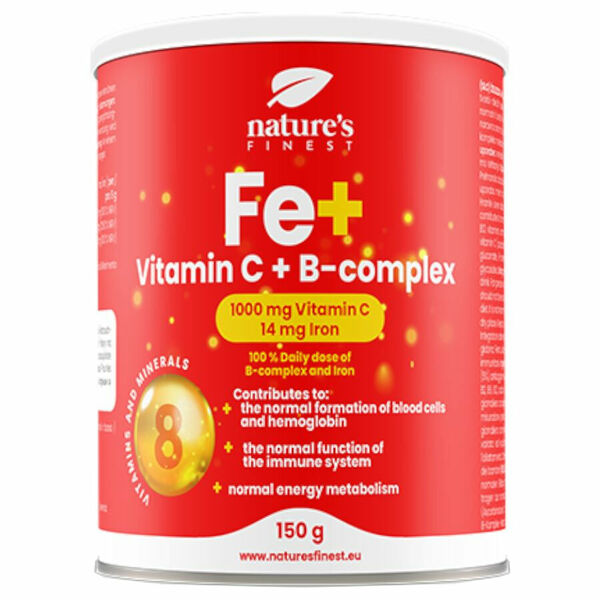 Nutrisslim Železo + Vitamin C + B-Complex 150g porovnat ceny