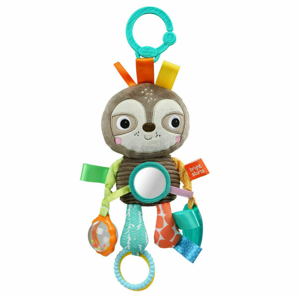 Bright Starts Hračka na C kroužku Playful Pals lenochod 0m+ porovnat ceny