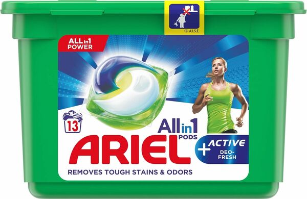 Ariel gelové kapsle Active Deo Fresh 13ks porovnat ceny