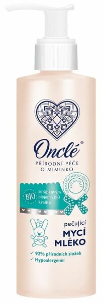 Onclé Dětské pečující mycí mléko - tělo a vlásky s BIO šípkovým olejem 200ml porovnat ceny