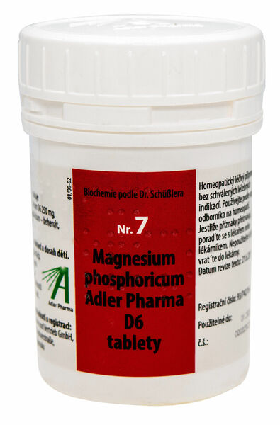 Adler Pharma Nr.7 Magnesium phosphoricum D6 1000 tbl. porovnat ceny