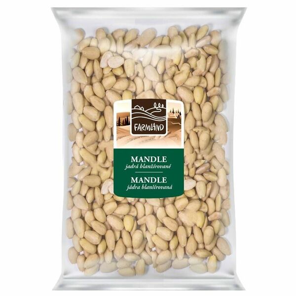 Farmland Mandle loupané 1000g porovnat ceny