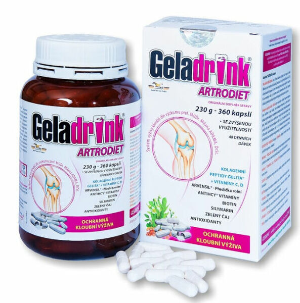 Geladrink Artrodiet 360 kapslí porovnat ceny
