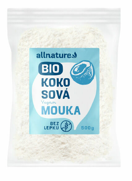 Allnature  Bio kokosová mouka 500g porovnat ceny