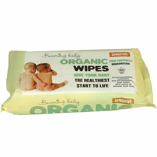 Beaming baby Vlhčené ubrousky s vůní 72ks porovnat ceny