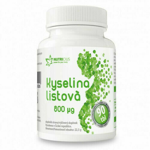 Kyselina Listová 800mcg tbl.90 porovnat ceny