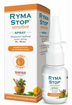 Dr.Weiss  Dr. Weiss RymaSTOP SENSITIVE Bylinný nosní spray 30ml porovnat ceny