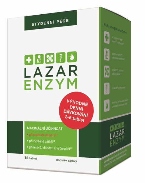 LazarEnzym 75 tablet porovnat ceny