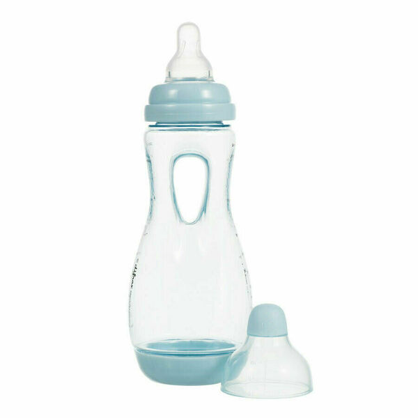 Difrax Lehce uchopitelná dětská lahvička, antikolik, modrá, 240ml porovnat ceny