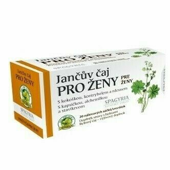 Spagyria Jančův čaj pro ženy 20x1.7g porovnat ceny