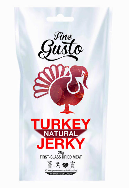 Fine Gusto Krůtí Jerky Natural 25g porovnat ceny