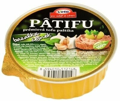 Veto Paštika PATIFU bazalka a česnek 100g porovnat ceny