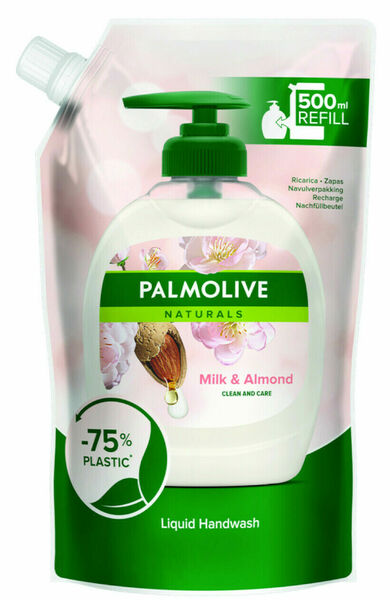 Palmolive Tekuté mýdlo Naturals Almond&Milk náhradní náplň 500ml porovnat ceny