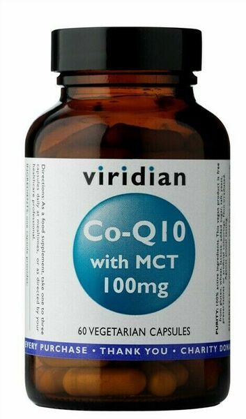 Viridian Co-Q10 with MCT 30 kapslí porovnat ceny