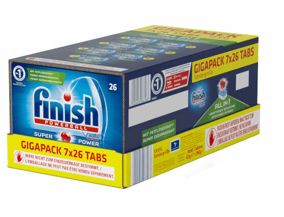 Finish All-in-1 GIGAPACK 182ks porovnat ceny