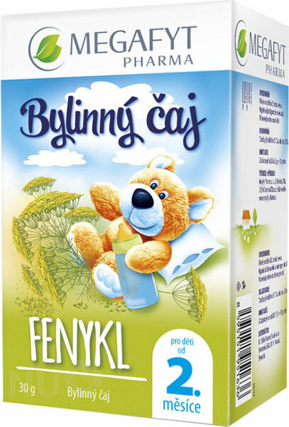 Megafyt Bylinný čaj fenykl pro děti 20x1.5 g porovnat ceny