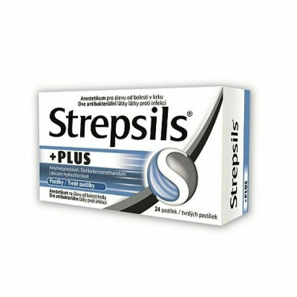 STREPSILS Plus 24 pastilek porovnat ceny