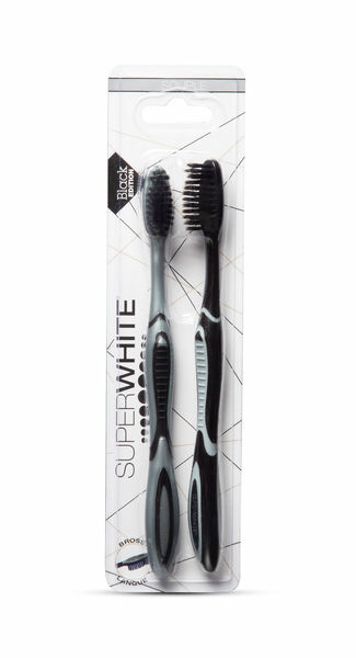 Superwhite Black Edition Zubní kartáček MEDIUM 2 ks porovnat ceny