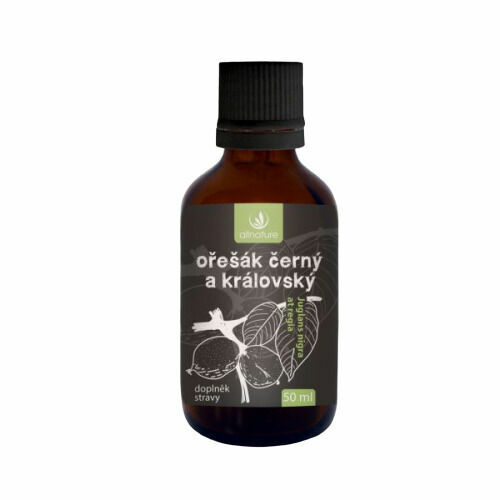 Allnature Ořešák černý a královský bylinné kapky 50ml porovnat ceny