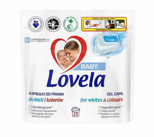 Lovela Baby gelové kapsle na praní 23ks porovnat ceny