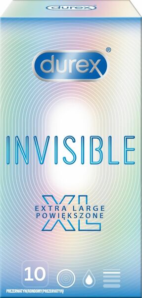 Durex prezervativ Invisible XL 10ks porovnat ceny