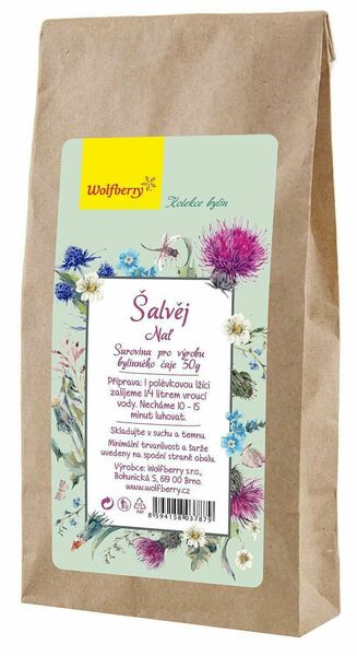 Wolfberry Šalvěj bylinný čaj 50g porovnat ceny