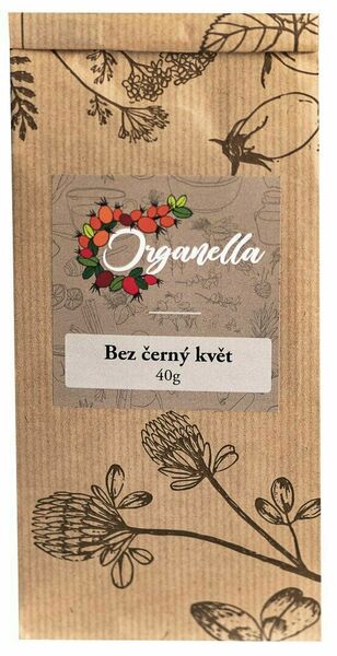 ORGANELLA TEA Bez černý květ 40g porovnat ceny