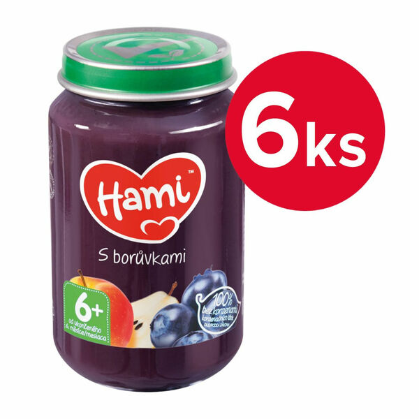 Hami Borůvky 6m+ 6x200 g porovnat ceny