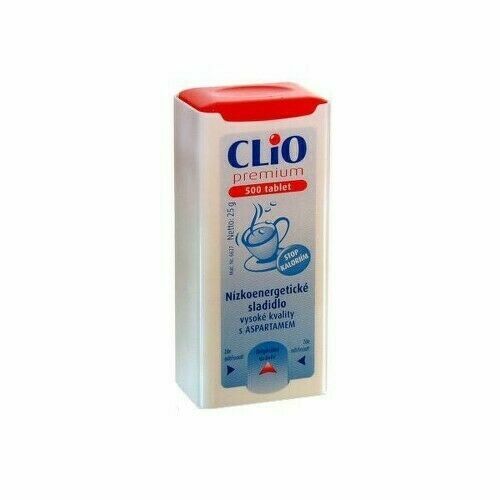 CLIO-Premium tbl.500 nízkoenerg.slad.s aspart.+dáv porovnat ceny