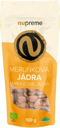 Nupreme BIO Meruňková jádra sladká 100g porovnat ceny